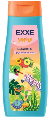 EXXE детская серия джунгли шампунь фруктовый микс 400 мл 