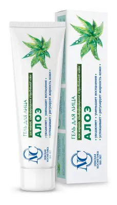 Невская Косметика гель против прыщей и угрей для лица алоэ 40мл 