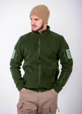 Black Rams Uniform Мужская Флисовая куртка  PLR 106 Хаки M 