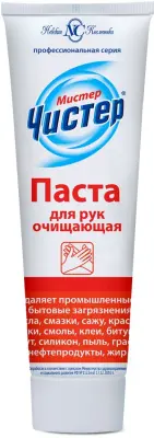 Мистер Чистер паста очищающая для рук 100мл 