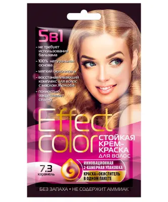 Effect Сolor краска для волос тон 7.3 карамель 