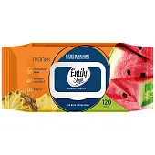 Emily Style влажные салфетки универсальные тропик с крышкой 120 шт