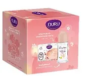 Evyap подарочный набор emotion дезодорант 50мл natural bloom + duru hydro pure мыло 106г сакура