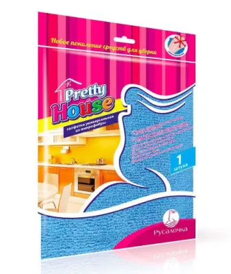 Русалочка тряпка для пола из микрофибры  L 80*100 см 