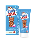Тик-Так зубная паста детская 2+ bubble gum 62 г