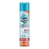 BARFIN чудо пена средство чистящее для стекол и зеркал с ароматом апельсина 300 мл