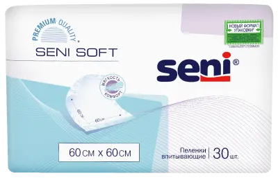 Пеленки BELLA гигиенические SENI по 30 шт 60*60 soft 