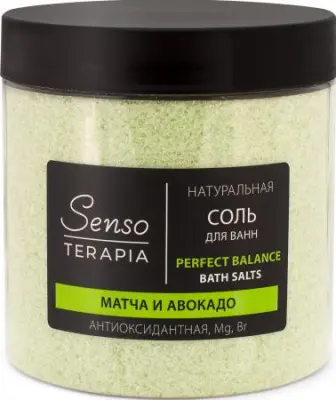 Senso Terapia натуральная магниево сульфатная соль для ванн антиоксидантная perfect balance 600 г 