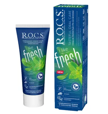 ROCS Зубная паста iLike Fresh', 74 гр 