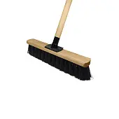 Pattern щётка для пола  для дома 400 мм мягкий ворс усиленное укрепление с черенком