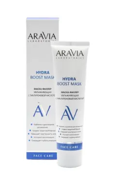 Aravia Laboratories Маска-филлер увлажняющая с гиалуроновой кислотой Hydra Boost Mask 100 мл 
