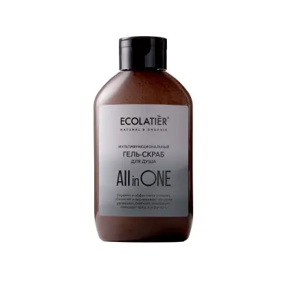 Ecolatier aio гель скраб для душа 400 мл 