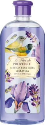 Le Flirt Du Provence мягкая гель пена ирис и лаванда 730 г 