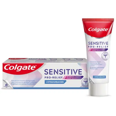 Colgate зубная паста sensitive pro relief отбеливание 75 мл 