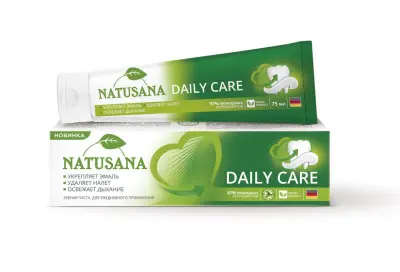 Natusana daily care зубная паста 75мл 