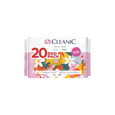 Cleanic soft прокладки гигиенические день 3* 20 шт 