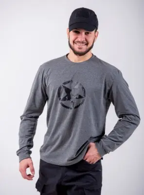 Black Rams Uniform полувер  MTO-007 серый размер L 