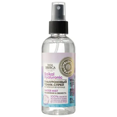 Natura Siberica гиалуроновый тоник спрей увлажнение и свежесть 170 мл 