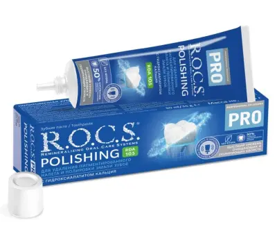 ROCS PRO зубная паста полировочная Polishing 35г 