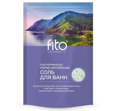 Народные рецепты соль для ванн горно алтайская оздоравливающая 500 г 