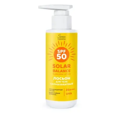 SensoTerapia solar balance солнцезащитный лосьон для тела spf 50 pa+++ 100 мл 