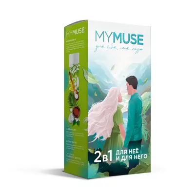 My Muse пн гель для душа 250 мл шампунь бальзам от перхоти 250 мл 