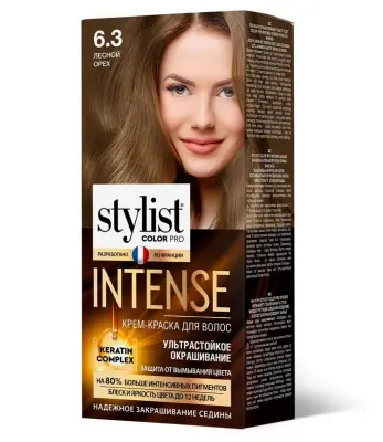 Stylist Color Pro Intense краска для волос тон 6.3 лесной орех 