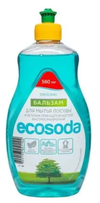 Mama Lemon бальзам для мытья посуды Ecosoda 560мл 