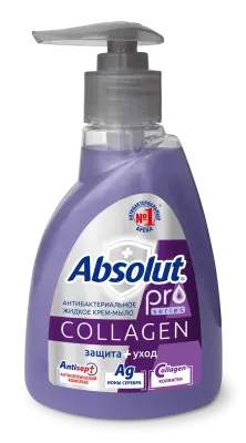 ABSOLUT PRO жидкое мыло серебро коллаген 250 г 