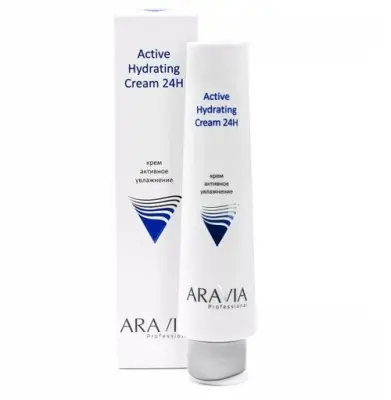 Aravia Professional крем для лица активное увлажнение Active Hydrating Cream 100мл 