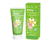 Rocs baby зубная паста для малышей душистая ромашка 45 гр