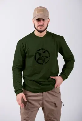 Black Rams Uniform Пуловер  MTO-007 тёмный хаки L 