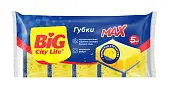 BIG City Life губки кухонные крупнопористые max 5 шт