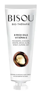 Bisou крем для рук 8 Rich Oils & Vitamin E Интенсивное питание 60мл 
