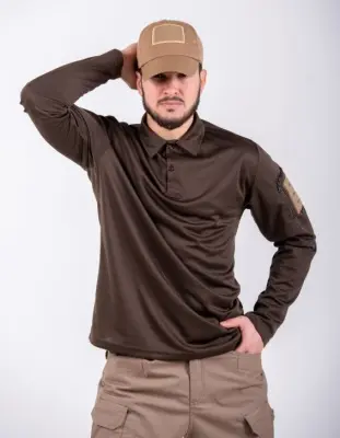 Black RamO Uniform Поло  M-TS 003 Коричневый XXL 