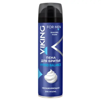 Viking пена для бритья hydro balance увлажняющая 200 мл 