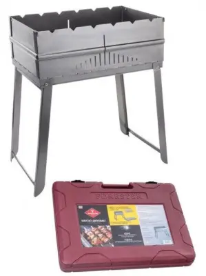 FORESTER мангал дипломат из угл стали в пластиковом чемодане 
