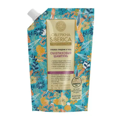 Natura Siberica шампунь для нормальных и жирных волос облепиховый 500 мл 