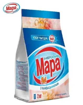 Мара Узор Чысціні Стиральный порошок автомат универсальный 2 в1 с кондиционером 2кг 