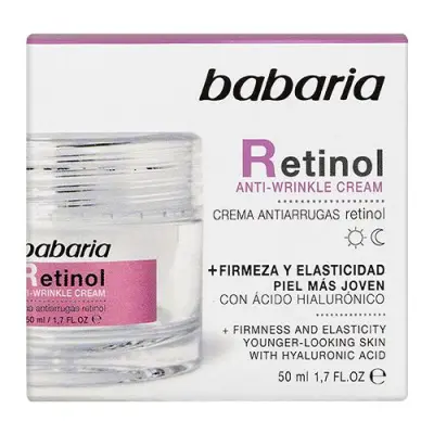 Babaria антивозрастной крем для лица с ретинолом 50 мл 