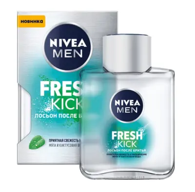 Nivea Men лосьон после бритья fresh kick 100 мл 
