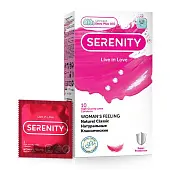 Serenity презервативы из натурального латекса woman s feeling натуральные классические 10 шт уп