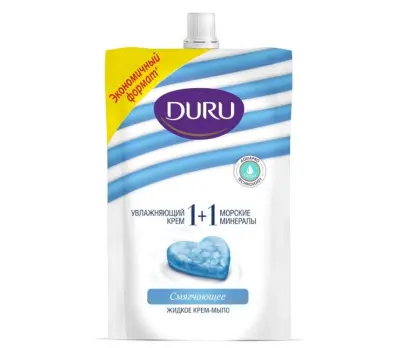 Duru мыло жидкое 1+1 Морские минералы Дой-пак 450мл 