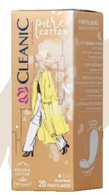Cleanic Pure Cotton Прокладки ежедневные гигиенические 20 шт 