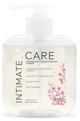 Красная Линия пенящееся масло для интимной гигиены intimate care 300 г 