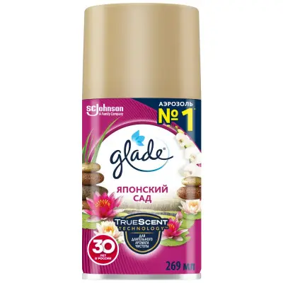 Glade automatic запасной баллон японский сад 269 мл 