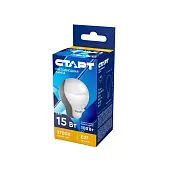 Лампа старт LEDGLSE27 15W 40 WS черн уп ка