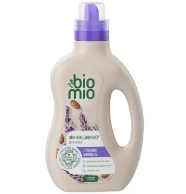 BioMio bio soft экологичный кондиционер для белья лаванда миндаль концентрат 800 мл 