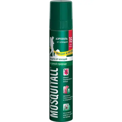 Mosquitall аэрозоль защита от клещей 150 мл 