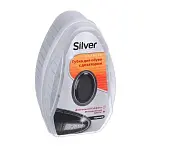 Silver губка блеск для обуви с дозатором силикон антистатик натуральная 6мл 48шт